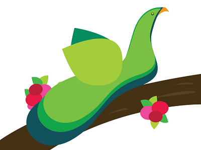 Colorful Bird bird bird vector clean ui colorful graphic design illustration ui vector