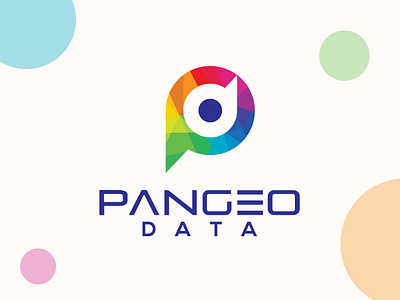 Pangeo Data Logo Design. branding colorful d data design graphic design graphicsdesign icon logo logodesign logodesigner logoinspiration logomaker logomark logos multicolor p pd pdlogo plogo