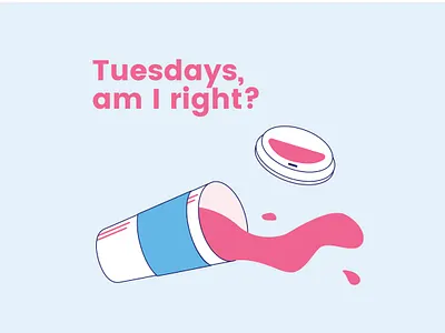 Coffee Love adobe illustrator bagel coffee color design digital illustration drink food funny graphic graphic design illustration meme social media vector