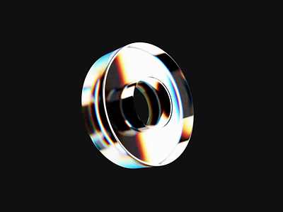 Refractions ✨ 3d art 3d artist 3d visualisation abstract blender glass light refractions