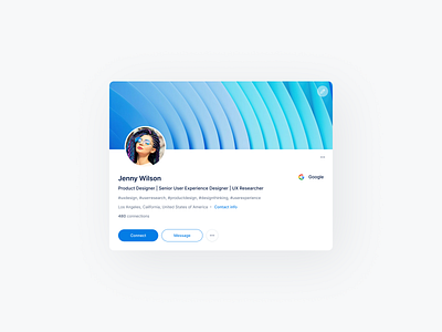 Personal Profile UI 👨‍💻 dashboard freelance google linkedin modernui personal profile personalbranding portfolio product designer profile profiledesign redesign social media uiuxdesign user experience designer userinterface ux researcher uxdesign webapp webdesign