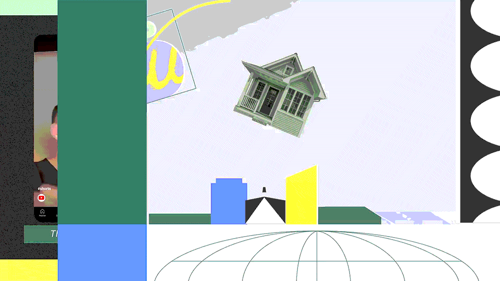 YouTube / Year on Year 2d animation branding design illustration motion motion design typography