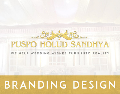 Puspo Holud Sandhya typography