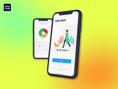 Harness Mobile Banking App ai design thinking elementor information architecture midjourney mobile design mobile ui responsive design ui design ui patterns uiux user centric design user experience user interface user journey ux design visual design webflow wireframing wordpress