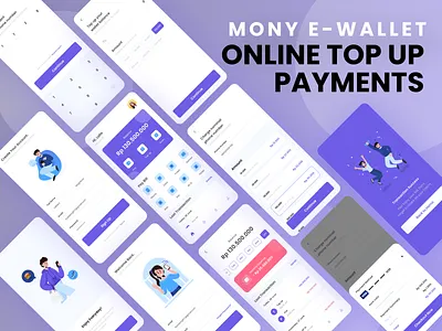 Mony App E-Wallet balance design designapp ewallet figma home mobile mobileapp money payment topup transaction ui uiux