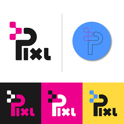 Pixl | Logo Design brand identity branding design graphic design illustration logo logos pixel pixel logo vector