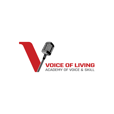 Logo design | Voice of Living (Voice & Skill training academy) brand identity branding design graphic design illustration logo logo design vector vector logo