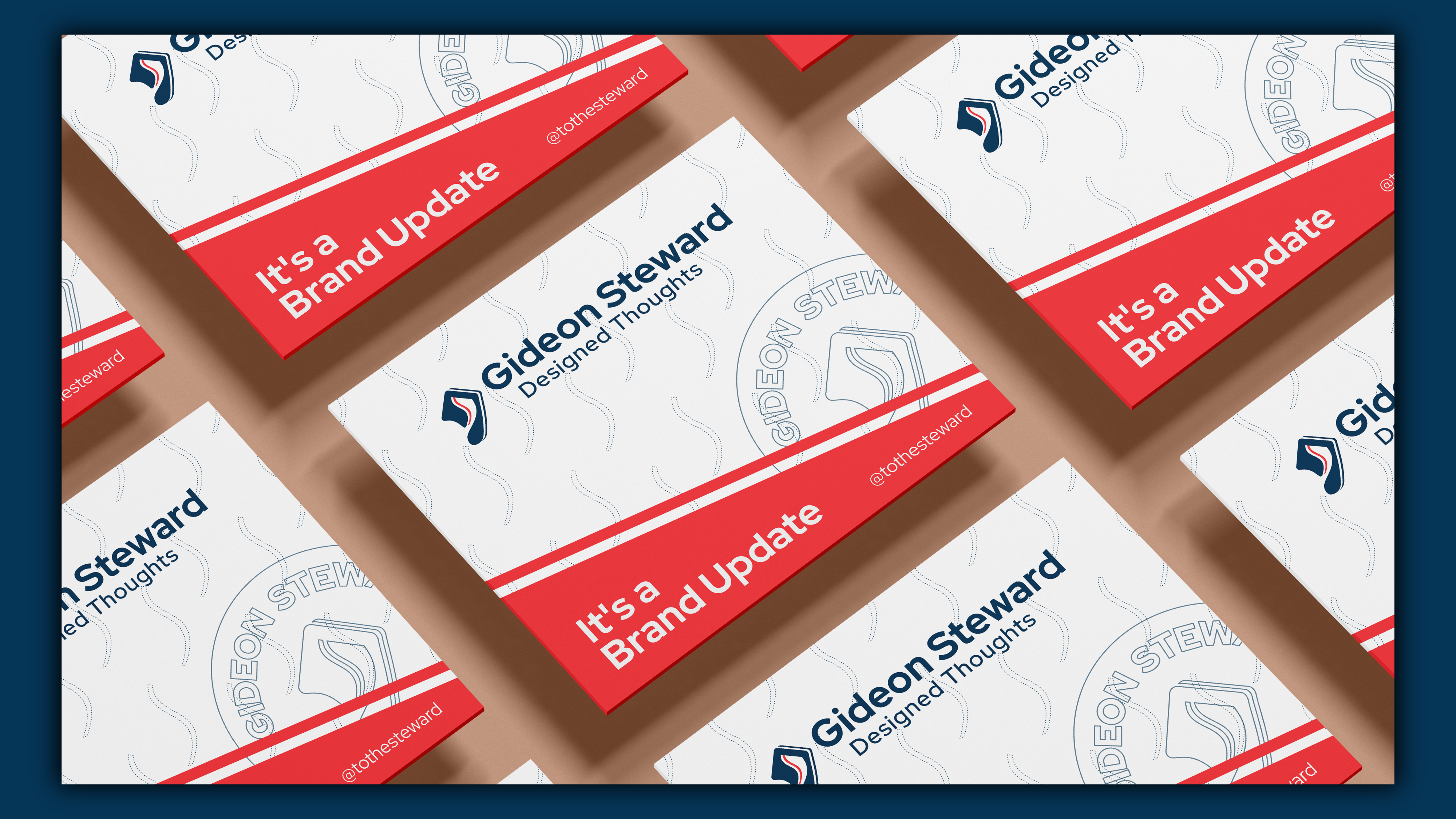 Gideon Steward | Logo Presentation brandidentity graphic design logo logotype seal tothesteward wordmark