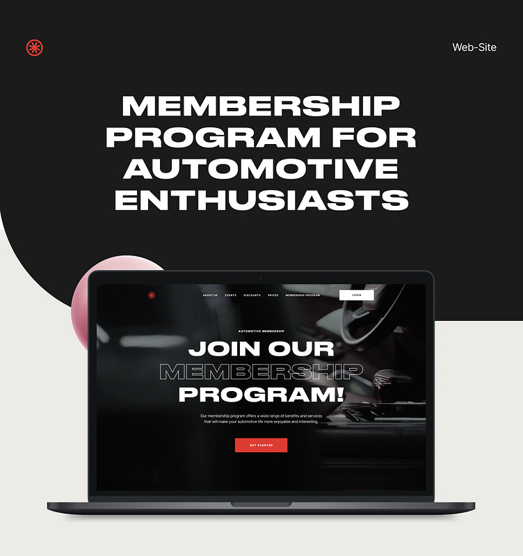 Membership Program for Automotive Enthusiasts by Oleh Zamuruiev on Dribbble
