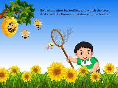 Children Story Book Illustration characterdesign childrenbook childrenbookauthor childrenbookillustrator illustration vectorart
