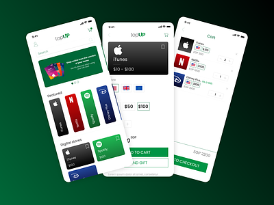Top up - Mobile app