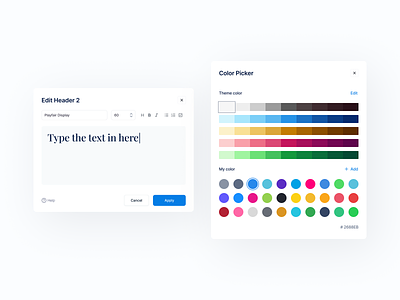 Color Picker | Low code platform color picker colorcodes colorharmony colorinspiration colorpalettes colorpicker colorselection colortheory component contrast ratio digitalcolors graphicdesigncolors interface lowcode lowcodearchitecture lowcoders product design saas theme webdesigncolors