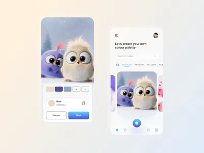 Color Palettes Generator App UI UX (Light Mode) app branding design graphic design icon illustration logo ui ux vector