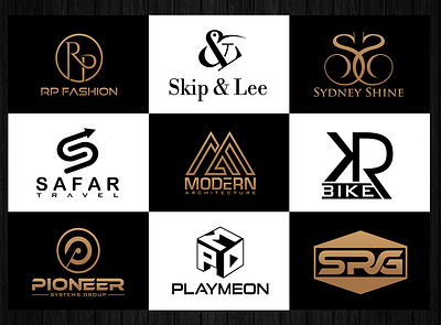 Monogram Logo Design branding design graphic design lettermark logo design logo logo designer monogram logo design typography vector