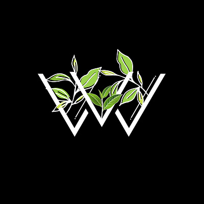 plant design branding graphic design leaves logo