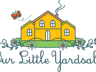 Our Little Yardsale animation branding design graphic design illustration logo logo design