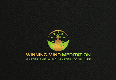 Sound meditation logo branding breathe graphic design logo relax sound meditation spiritual logo yoga