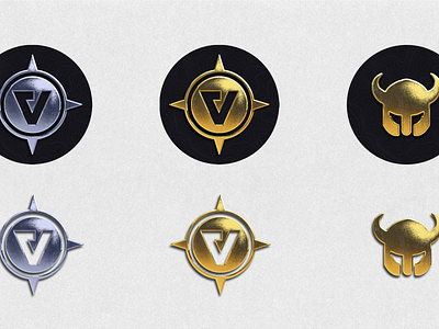 Vanadam Branding brand branding esports gaming graphic design icon set icons illustration logo project type workflow