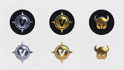 Vanadam Branding brand branding esports gaming graphic design icon set icons illustration logo project type workflow