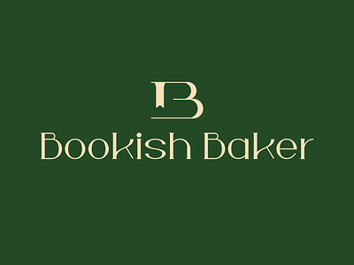 Bookish Baker bakery baking bookish baker books brand branding design illustration literature logo minneapolis minnesota orange sweets typography vector