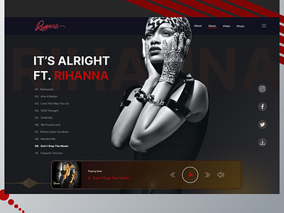 Rihanna website store