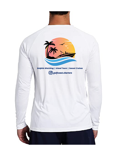 Gulf Coast Charters Apparel Design apparel branding graphic design