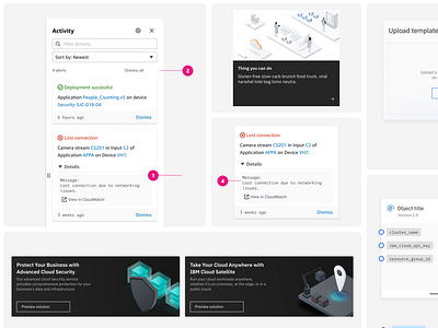 Component snapshots design illustration ui ux