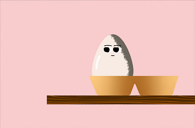 egg suicide aftereffect animation egg egg suicide friendship graphic design illustration illustrator missing motion graphics sadness
