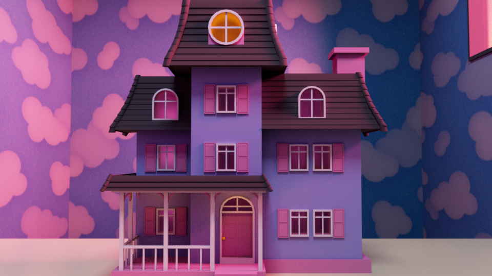 Dollhouse 3D project by Kajsa Quinacridone on Dribbble
