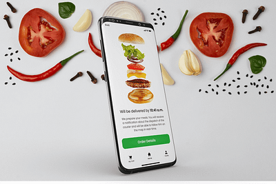 Food delivery mobile app interactive design mob application product design ui ux