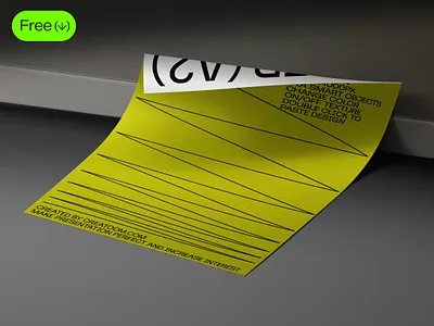 😍 Free poster mockup free free mockup free paper mockup free poster free poster mockup freebies graphicdesign paper mockup poster print mockup stationery mockups