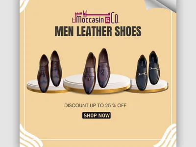 MEN LEATHER SHOES BUSINESS CREATIVE ADVERTISING POST ad creative branding creative advertising graphic design ui