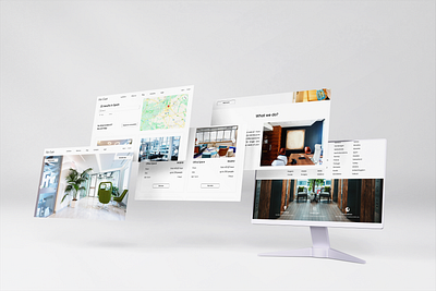 Office booking interactive design mob application product design ui ux web design