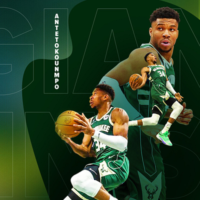 NBA Player graphic design