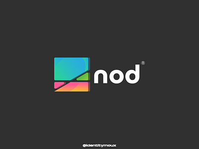 Nod Soluciones Logo brand branding design graphic design illustration logo logofolio minimalist vector