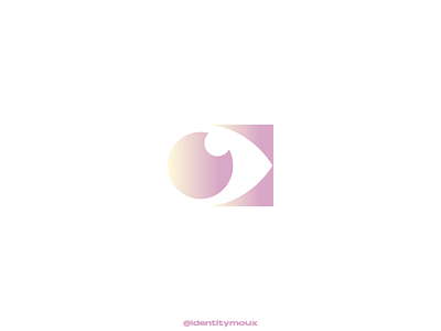 Square Minimalist Eye Logo bix box brand branding design eye graphic design illustration logo logofolio minimalist vector