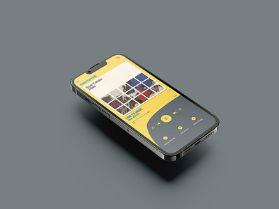 Sony Walkman App Design Concept app branding design graphic design ui