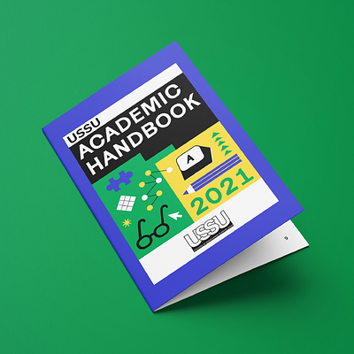 Academic Handbook - 2021 art booklet design graphic graphic design handbook illustration layout typography