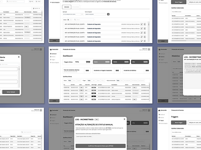 Backoffice UX Prototype backoffice design fidelity figma mediu mediumfidelity prototype ux