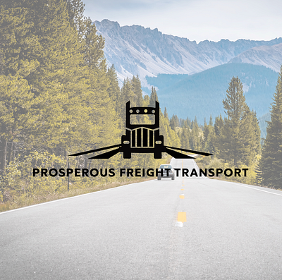 Transport truck logo logo trasnportlogo