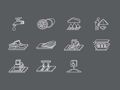 Construction Icons - Persant iconography icons illustration web