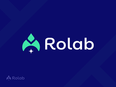 Rolab logo astro branding cosmos ecommerce game gaming launch logo nasa negative space plane rocket saturn server space spaceship startup symbol tech technology