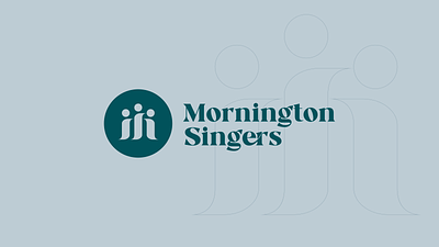 Mornington Singers Choir branding illustrator logo logo mark logotype m logo ms monogram serif typeface vector