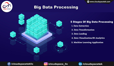 Big data Processing at Cloud Space LLC branding cloudspace design graphic design