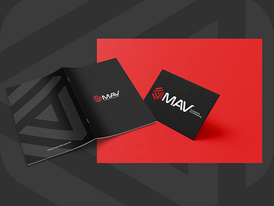 MAV - BRAND branding businesscard graphic design hello illustrator lines logo logodesign marketing paste square symbol