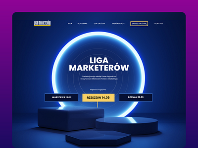 Website - "Liga Marketerów"