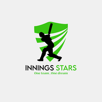 Logo Design For Cricket Team graphic design logo logo design