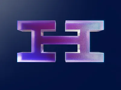 36 Days of Type: H 3d blender illustration lettering type design typography