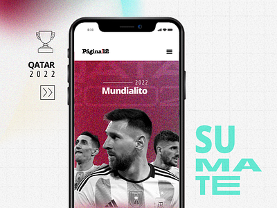 Qatar 2022 | Worldcup desktop game guessing messi mobile responsive soccer ui worldcup