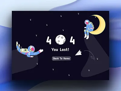 404 Page – UI/UX Exploration dailyui dayui design ui